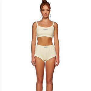 My mum made it pajama set in cream